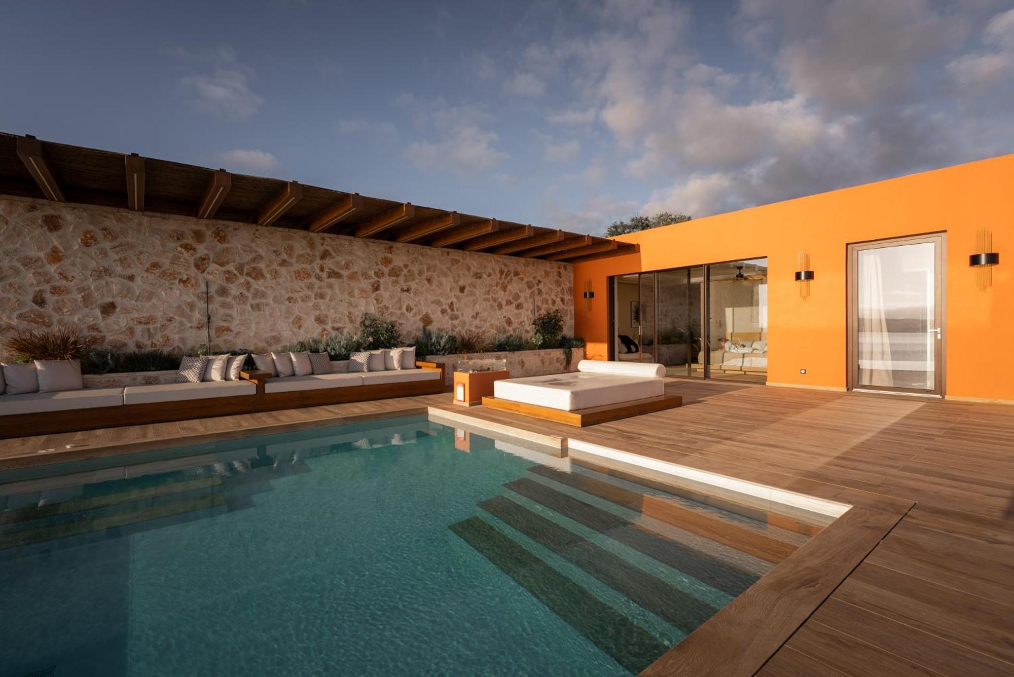 Villa White Springs Retreat à Orthoniaí Extérieur photo